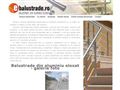 Balustrade din aluminiu eloxat